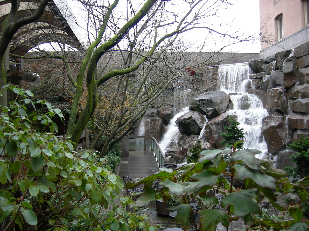 Waterfall-garden-park